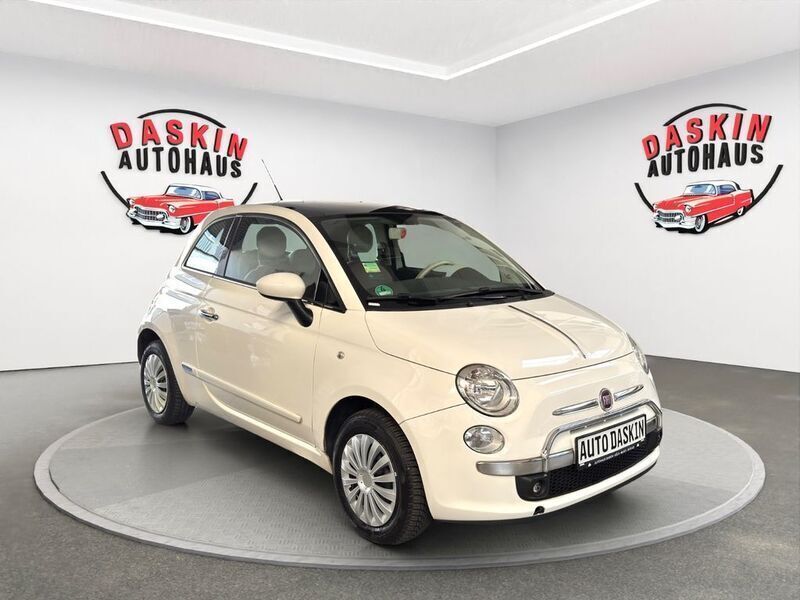 Weiß Gebraucht 2008 Fiat 500 Lounge Kleinwagen | 4.950 € (Fairer Preis) - Bild 1/4