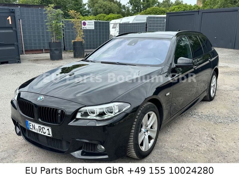 Schwarz Gebraucht 2010 BMW 525 M Sport Kombi | 13.500 € - Bild 1/4