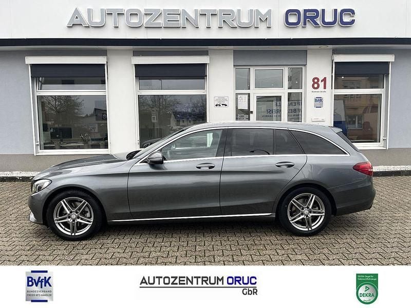 Grau Gebraucht 2016 Mercedes C220 Avantgarde Limousine | 14.980 € (Guter Preis) - Bild 1/4