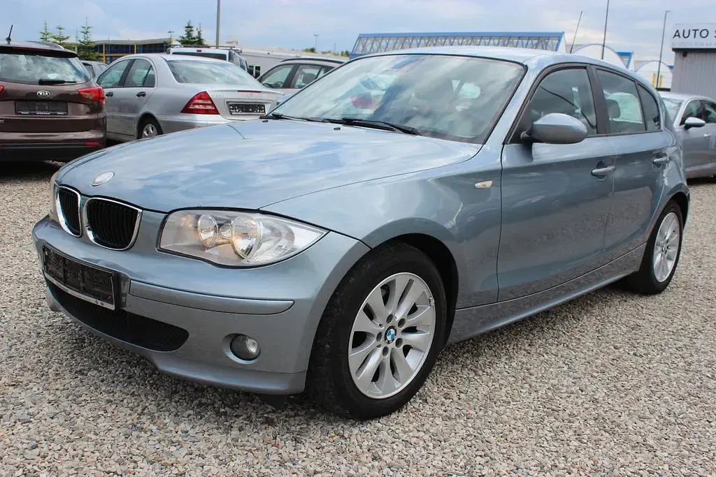 Gebraucht BMW 116 116 PS (85 kW) 2007 Blau Kleinwagen