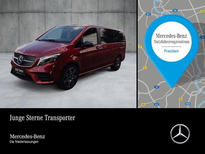 Rot Gebraucht 2022 Mercedes V300 Avantgarde Edition Van / Kleinbus | 58.880 € (Fairer Preis) - Bild 1/4