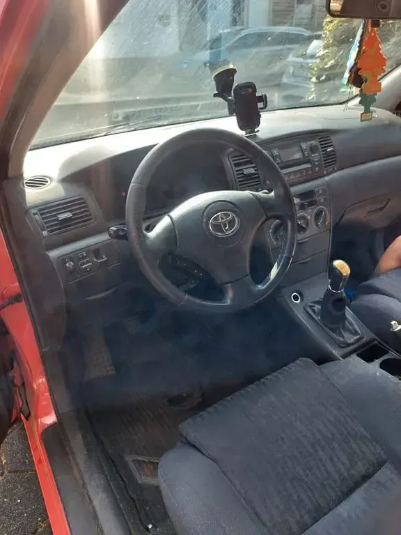Gebraucht Toyota Corolla Sol 116 PS (85 kW) 2003 Rot Limousine