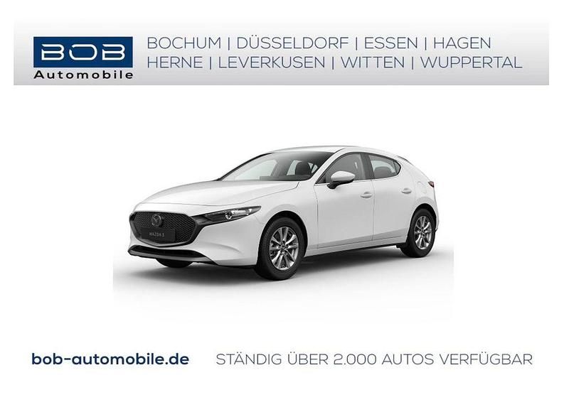 Weiß Neu 2025 Mazda 3 Prime-Line Limousine | 22.333 € (Superpreis) - Bild 1/4