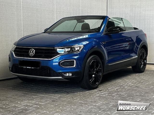 Gebraucht VW T-Roc Cabriolet Active 150 PS (110 kW) 2021 Blau Cabrio