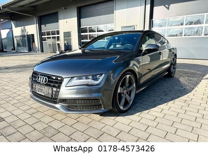 Grau Gebraucht 2013 Audi A7 Sportback S-Line Kleinwagen | 15.500 € (Fairer Preis) - Bild 1/4