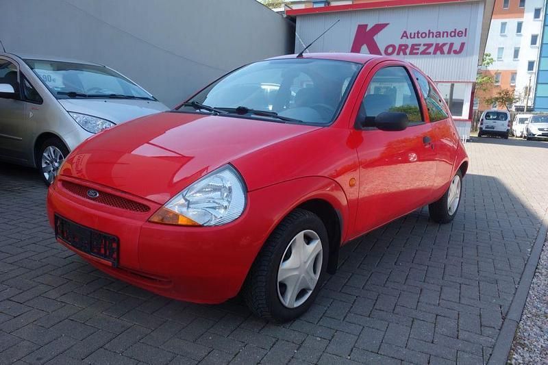 Rot Gebraucht 1998 Ford Ka Style Kleinwagen | 549 € (Superpreis) - Bild 1/4