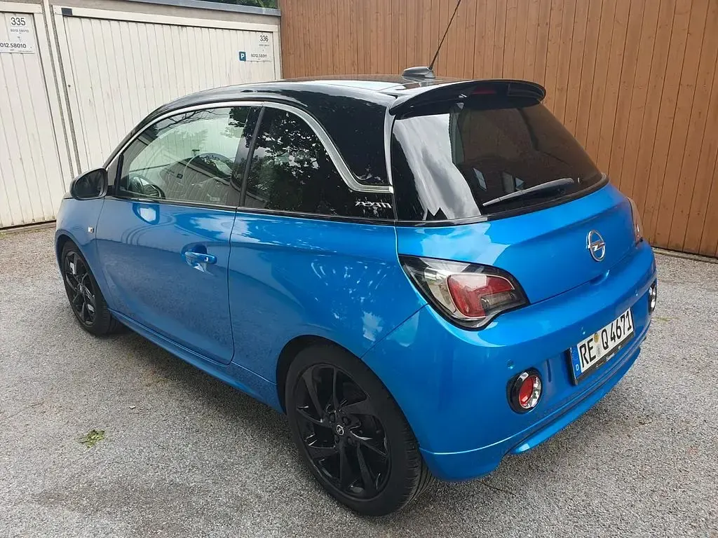 Gebraucht Opel Adam 101 PS (74 kW) 2017 Blau Kleinwagen