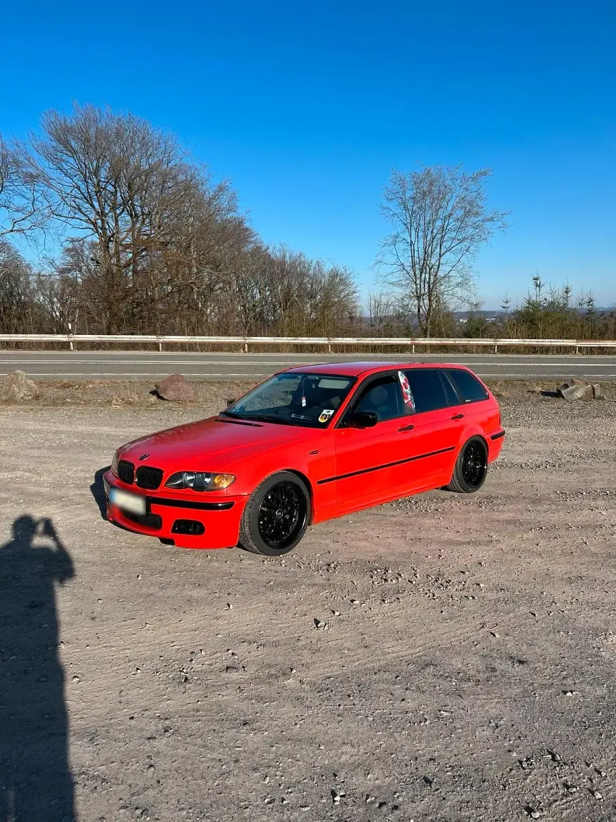 Gebraucht BMW 316 Shadowline 115 PS (84 kW) 2005 Rot Kombi