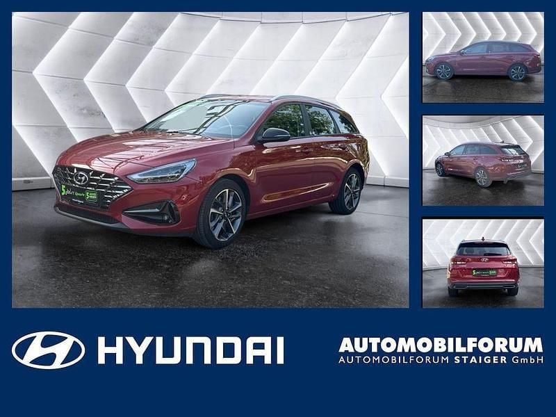 Sunset red / mic Gebraucht 2021 Hyundai i30 Edition 30+ Kombi | 17.290 € (Fairer Preis) - Bild 1/4
