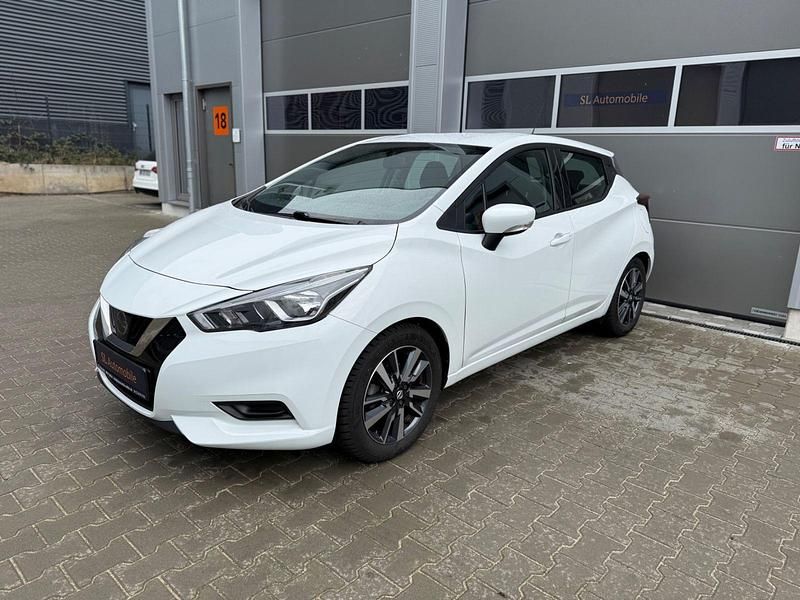 Gebraucht Nissan Micra N-Way 71 PS (52 kW) 2018 Weiß Kleinwagen