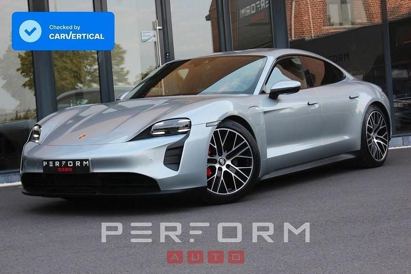 Silber Gebraucht 2020 Porsche Taycan 4S Limousine | 49.500 € (Superpreis) - Bild 1/4