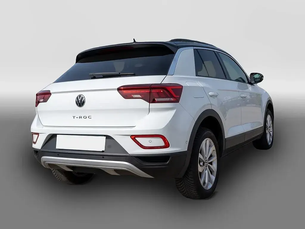 Gebraucht VW T-Roc 116 PS (85 kW) 2024 Weiß SUV