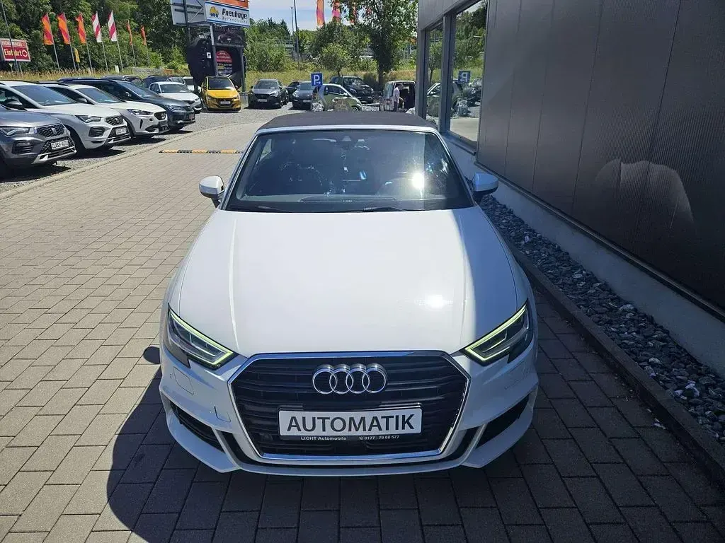 Gebraucht Audi A3 Cabriolet Sport 150 PS (110 kW) 2016 Gletscherweiß metallic Cabrio
