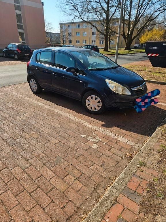 Gebraucht Opel Corsa Edition 80 PS (58 kW) 2008 Blau Kleinwagen