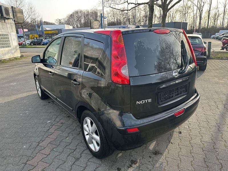 Gebraucht Nissan Note Acenta 88 PS (64 kW) 2008 Schwarz Kleinwagen