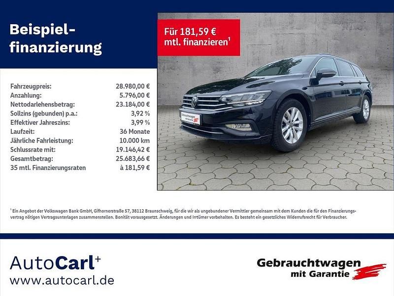 Schwarz Gebraucht 2023 VW Passat Business Kombi | 28.980 € (Superpreis) - Bild 1/4