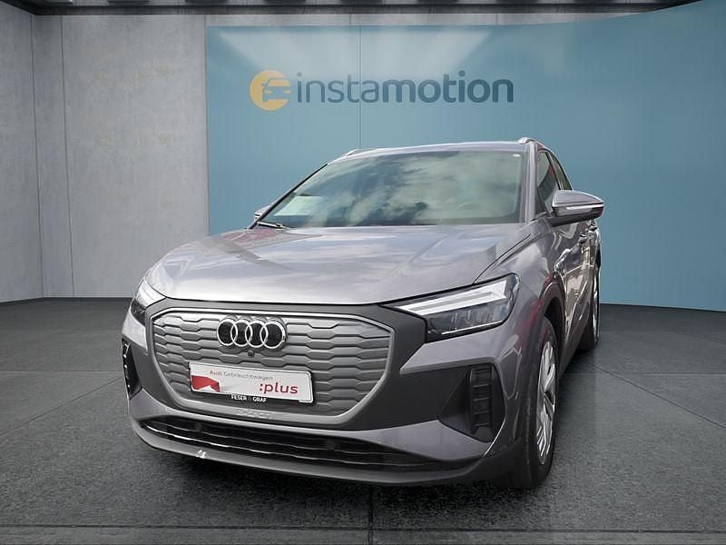 Grau Gebraucht 2023 Audi Q4 e-tron SUV | 28.199 € (Guter Preis) - Bild 1/4
