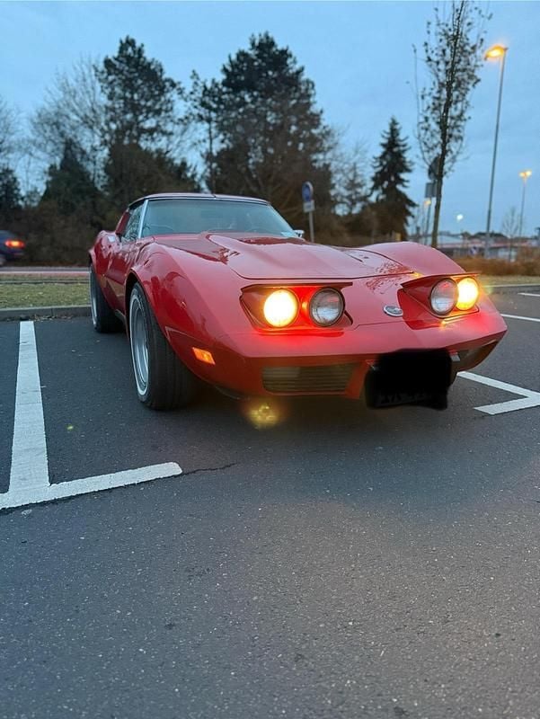 Gebraucht Chevrolet Corvette Stingray 165 PS (121 kW) 1975 Rot Cabrio