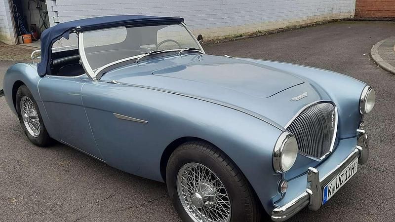 Gebraucht Austin Healey 100 90 PS (66 kW) 1955 Blau Cabrio