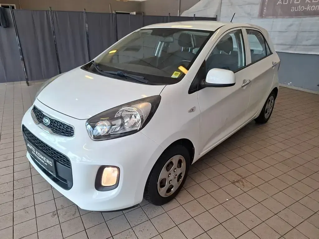 Gebraucht Kia Picanto 67 PS (49 kW) 2016 Weiß Kleinwagen