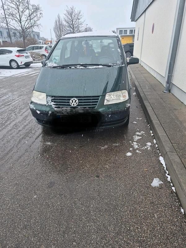 Gebraucht VW Sharan 116 PS (85 kW) 2003 Grün Van / Kleinbus