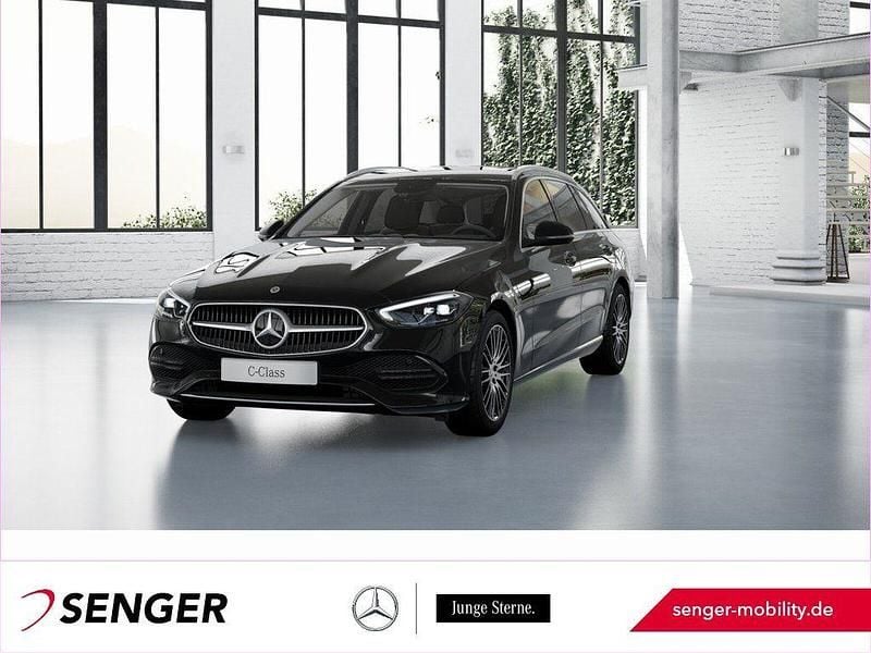 Schwarz Gebraucht 2023 Mercedes C180 Avantgarde Limousine | 32.490 € (Guter Preis) - Bild 1/3