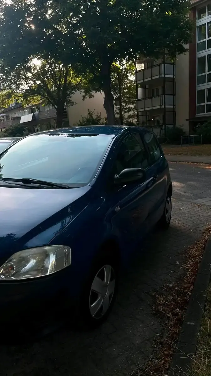 Gebraucht VW Fox 2007 Blau Kleinwagen