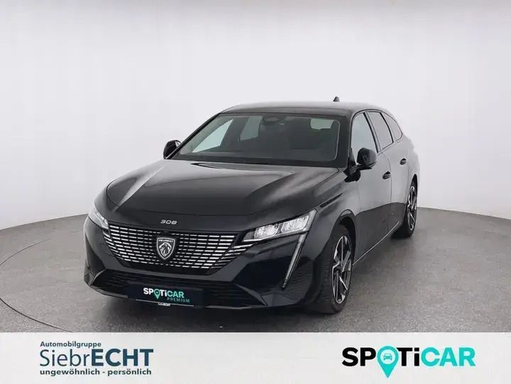 Schwarz Gebraucht 2023 Peugeot 308 Allure Kombi | 24.470 € (Fairer Preis) - Bild 1/4