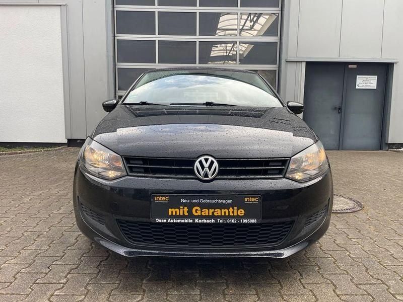 Gebraucht VW Polo Trendline 69 PS (50 kW) 2010 Schwarz Kleinwagen