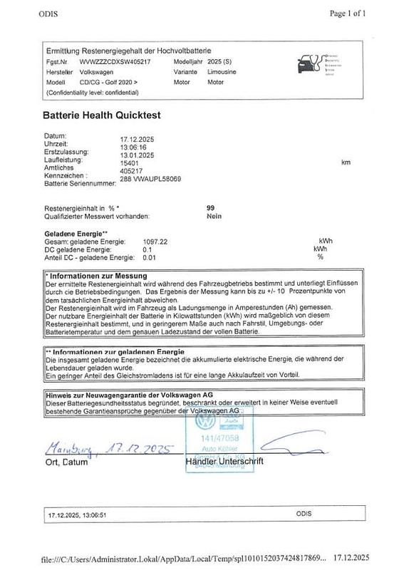 Gebraucht VW Golf VIII Style 204 PS (150 kW) 2025 Delfingrau metallic Limousine