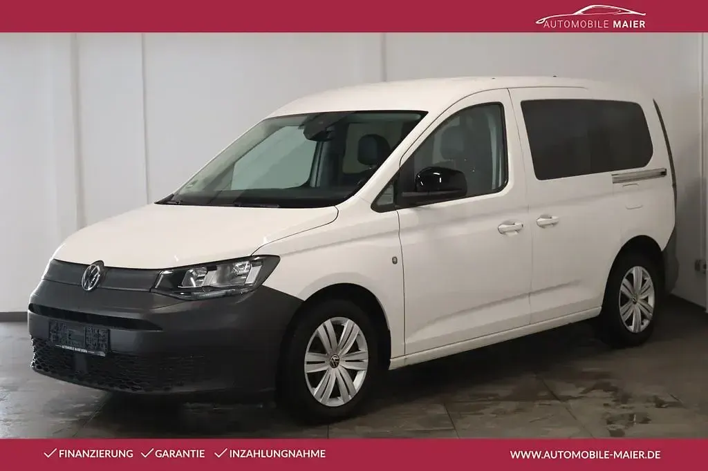 Gebraucht VW Caddy 114 PS (83 kW) 2021 Weiß Van / Kleinbus
