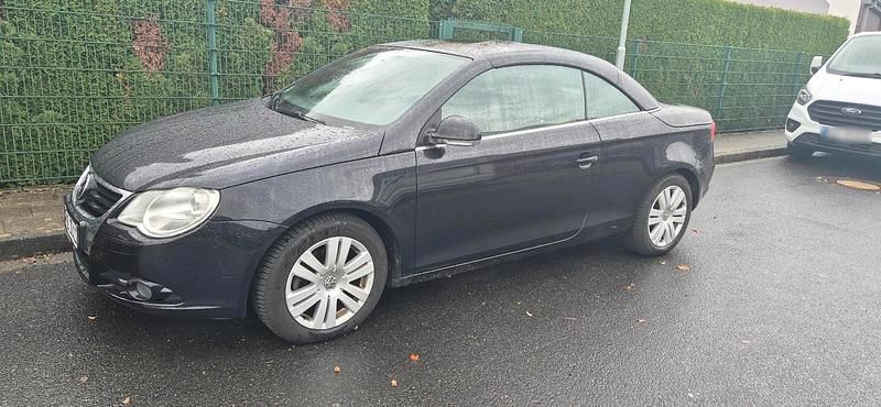 Gebraucht VW Eos 140 PS (102 kW) 2008 Schwarz Cabrio