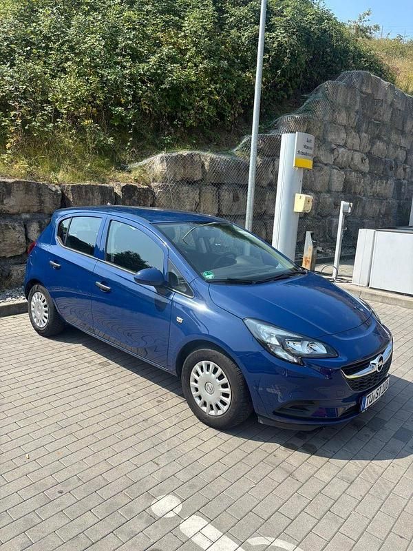 Blau Gebraucht 2019 Opel Corsa Elegance Kleinwagen | 7.490 € (Superpreis) - Bild 1/4