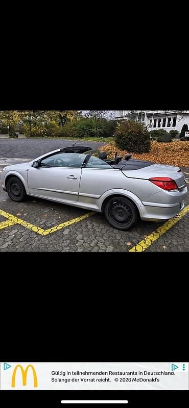 Gebraucht Opel Astra Cabriolet 140 PS (102 kW) 2008 Silber Cabrio
