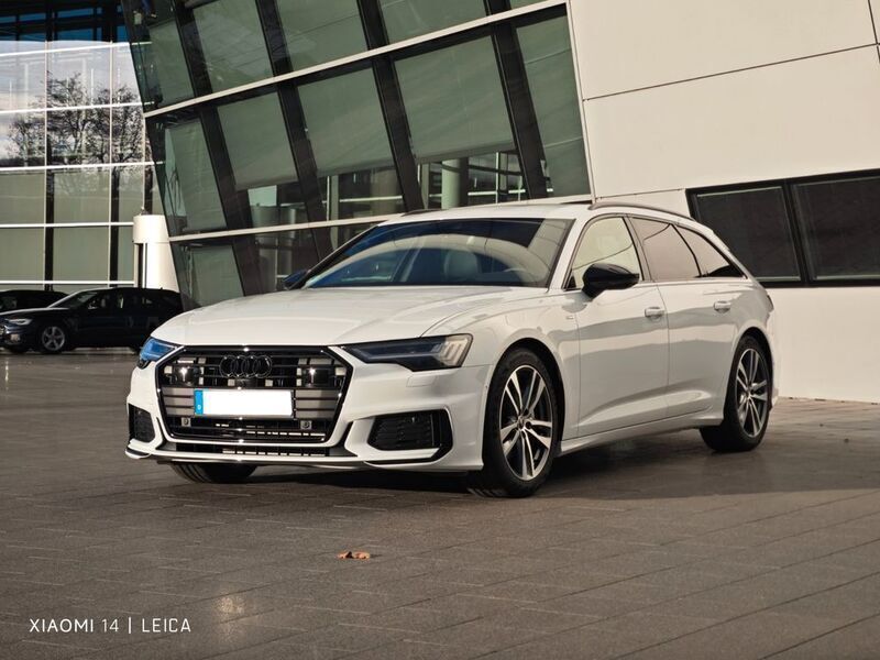 Weiß Gebraucht 2023 Audi A6 S-Line Kombi | 48.750 € (Fairer Preis) - Bild 1/4