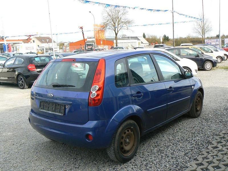 Gebraucht Ford Fiesta Style 69 PS (50 kW) 2007 Blau Kleinwagen