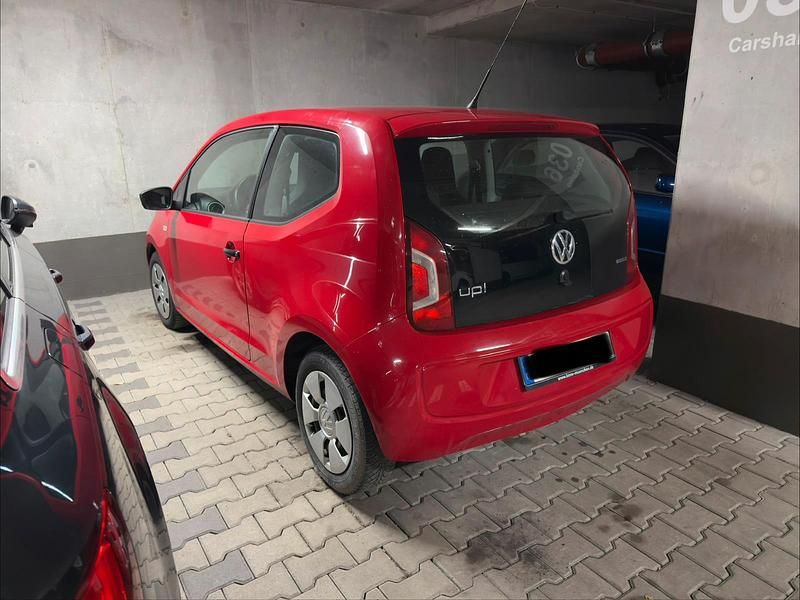 Gebraucht VW up! 60 PS (44 kW) 2012 Rot Kleinwagen
