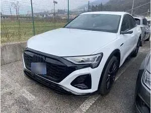 Gebraucht Audi Q8 e-tron 300 kW (408 PS) 2023 Weiß (gletscherweiss metallic) SUV