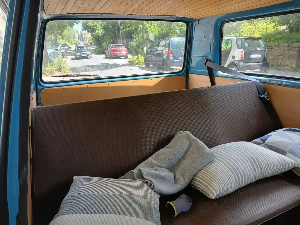 Gebraucht VW Caravelle 95 PS (69 kW) 1987 Blau Van / Kleinbus