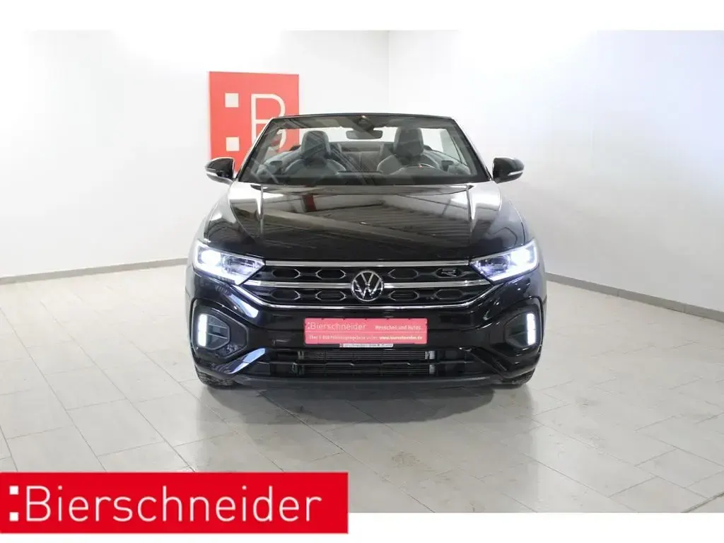 Gebraucht VW T-Roc Cabriolet R-line 150 PS (110 kW) 2025 Schwarz Cabrio