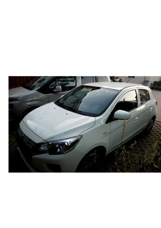Weiß Gebraucht 2021 Mitsubishi Space Star Kleinwagen | 8.800 € (Guter Preis) - Bild 1/4