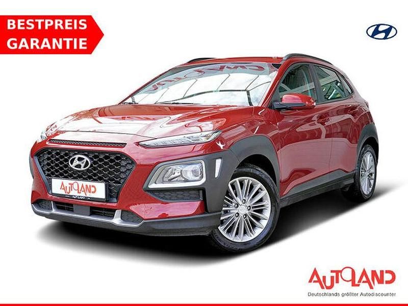 Rot Gebraucht 2018 Hyundai Kona Pure SUV | 14.990 € (Teuer) - Bild 1/4