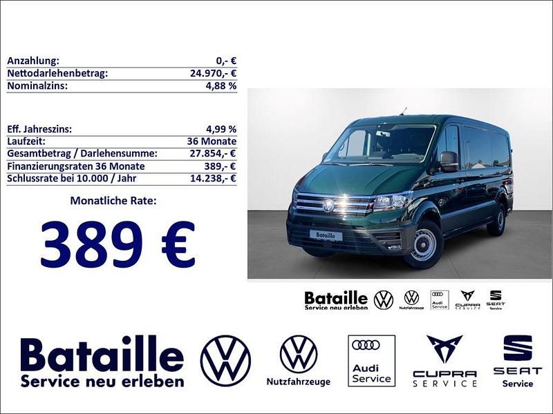 Gebraucht VW Crafter 140 PS (102 kW) 2021 Grün Van