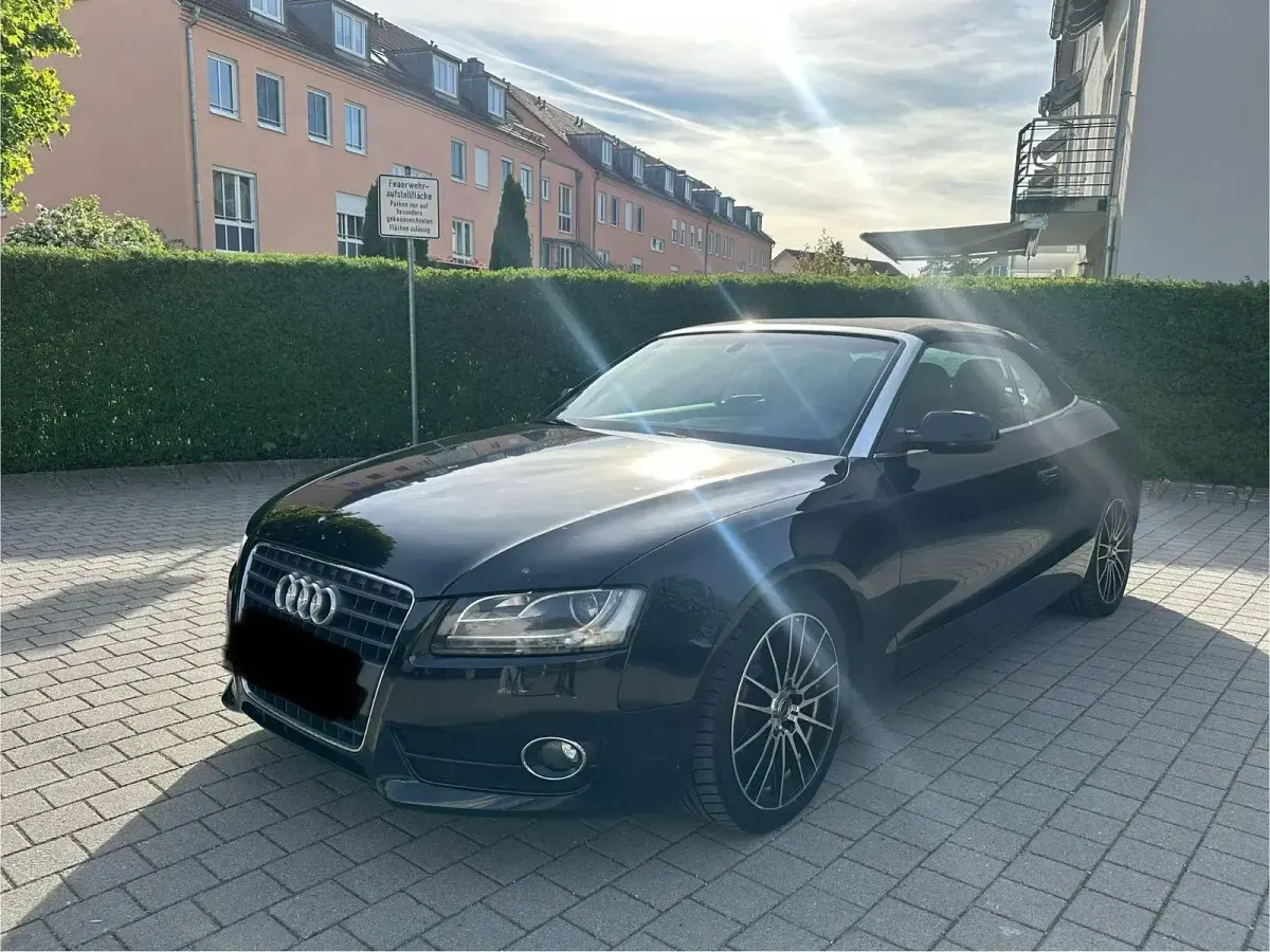 Gebraucht Audi A5 Cabriolet Sport 160 PS (117 kW) 2010 Schwarz Cabrio