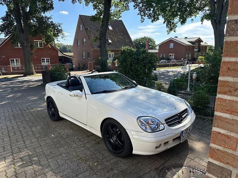 Gebraucht Mercedes SLK320 218 PS (160 kW) 2002 Weiß Cabrio