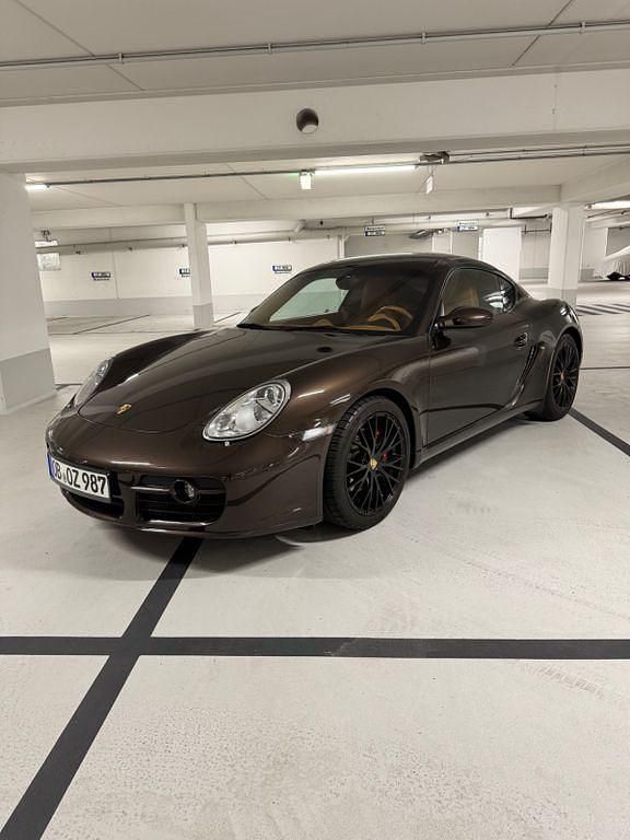 Braun Gebraucht 2008 Porsche Cayman S Coupé | 38.700 € (Teuer) - Bild 1/4