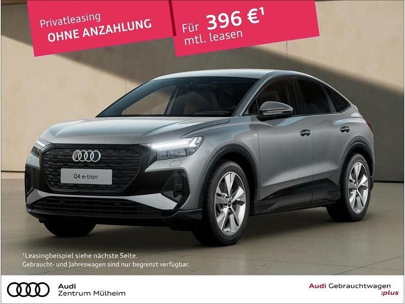 Taifungrau metallic Gebraucht 2025 Audi Q4 Sportback e-tron S-Line SUV | 46.480 € (Superpreis) - Bild 1/3