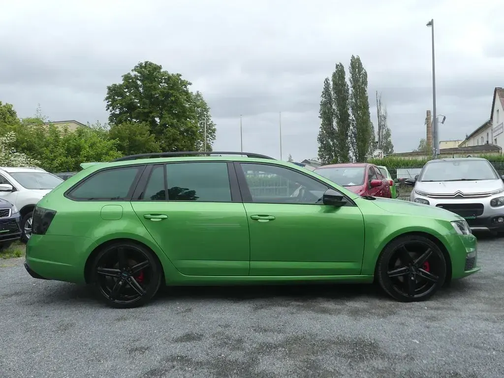 Gebraucht Skoda Octavia RS 184 PS (135 kW) 2016 Grün Kombi
