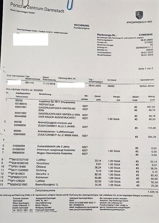 Gebraucht Porsche 911 Carrera 370 PS (272 kW) 2018 Schwarz Coupé