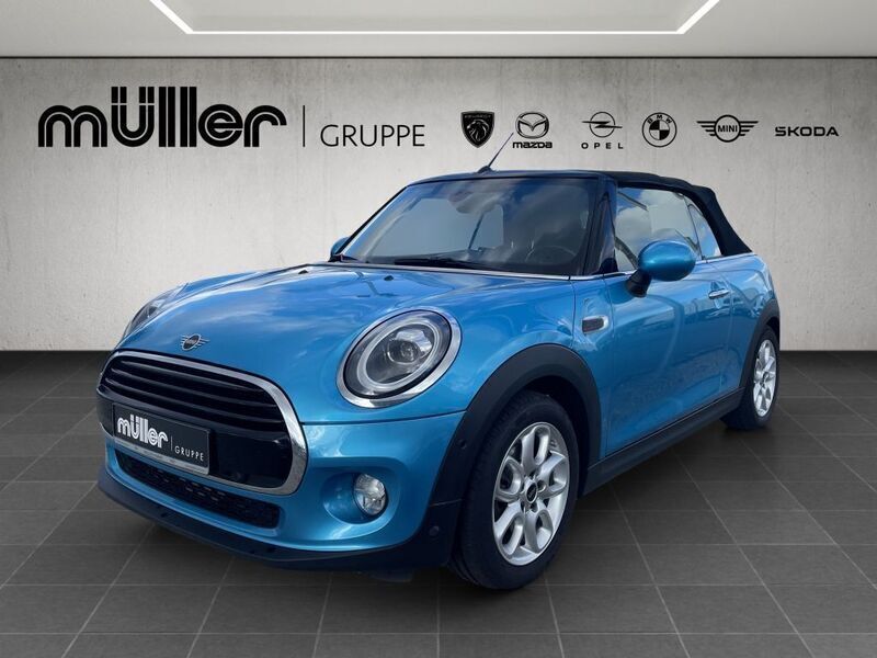 Blau Gebraucht 2018 Mini Cooper Cabriolet Cabrio | 19.450 € (Fairer Preis) - Bild 1/4